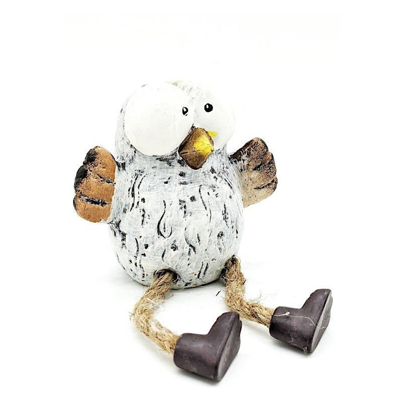 Terracotta Chick with long flexible legs