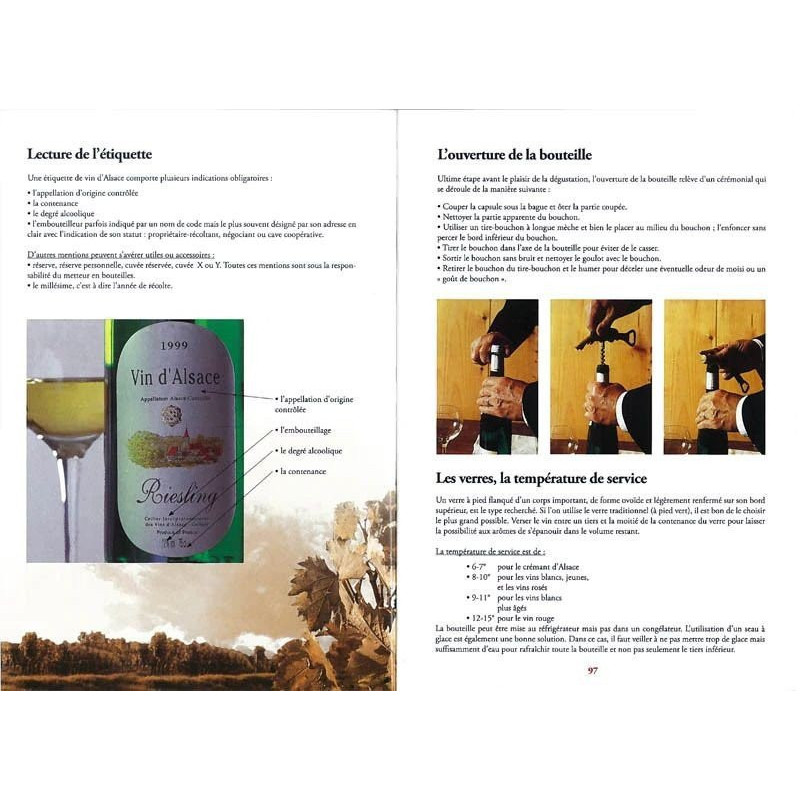 Illustrated Book Alsace The Wine Route