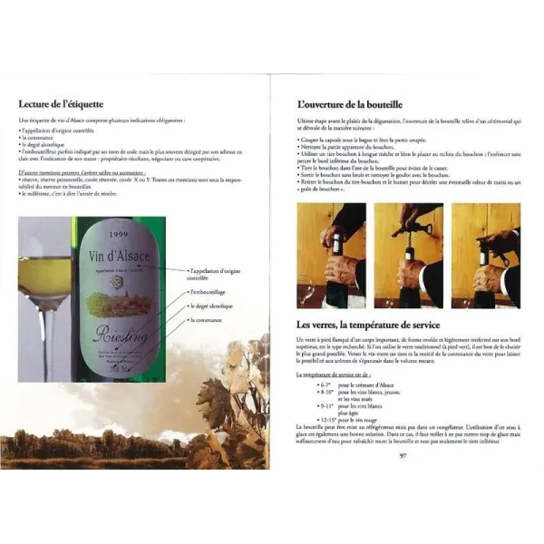 Livre Illustré Alsace La Route des Vins