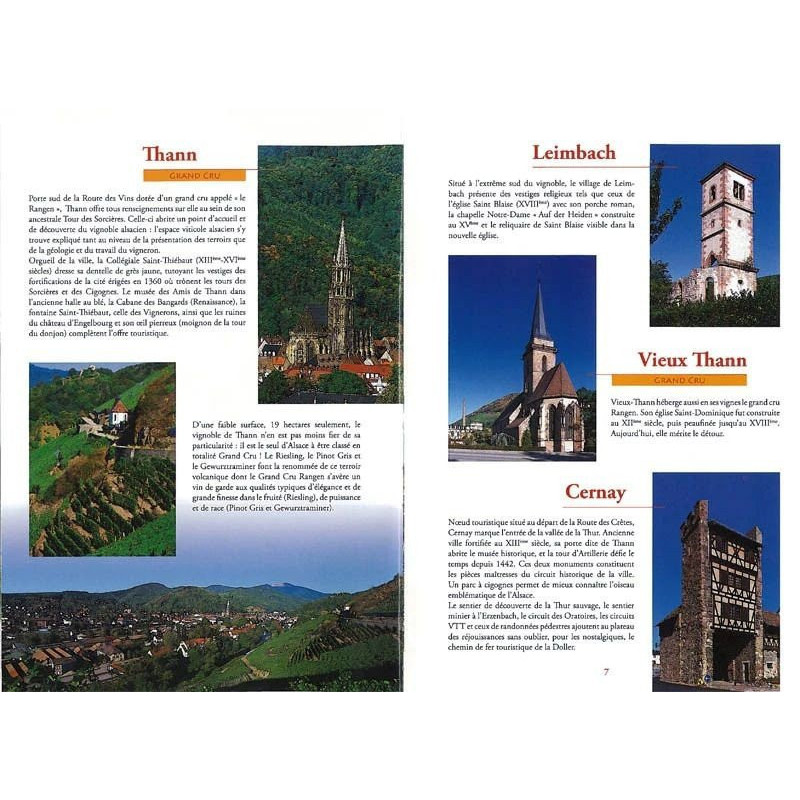 Illustrated Book Alsace The Wine Route