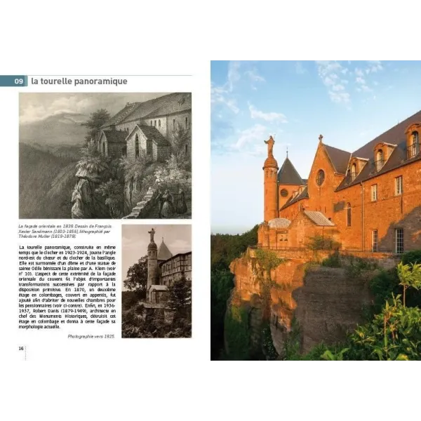 Illustriertes Buch Entdecken Sie den Mont Saint-Odile