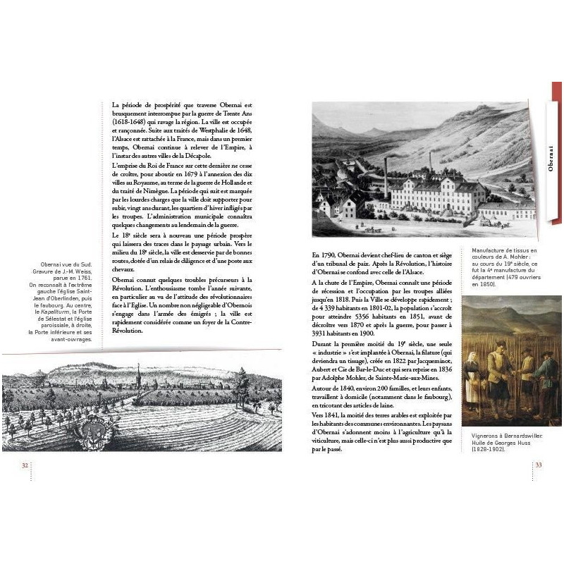 Illustriertes Buch Obernai und das Land von Sainte-Odile