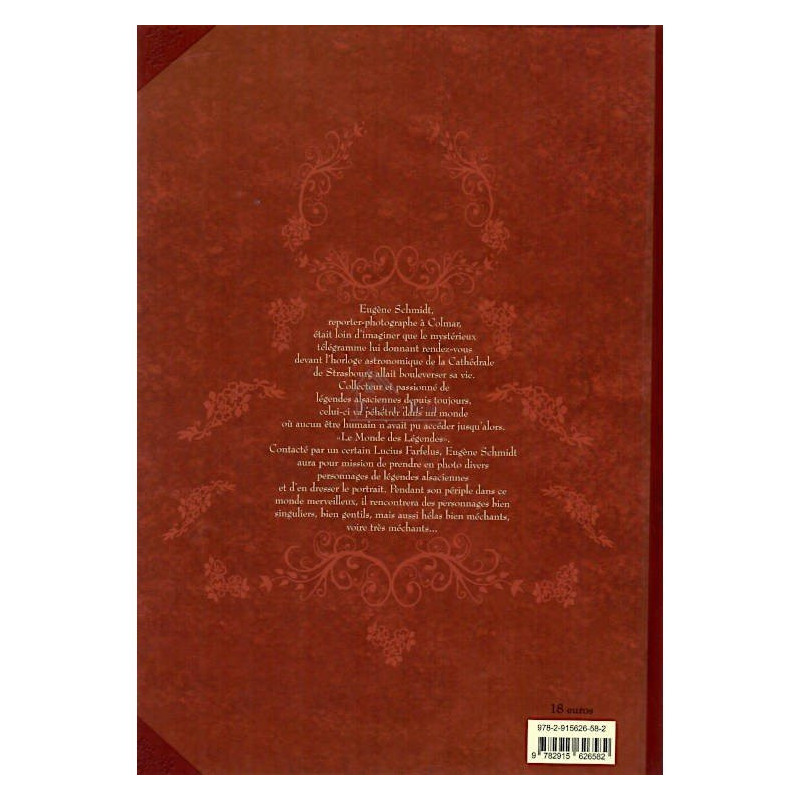 Illustriertes Buch Die Porträts der Legenden des Elsass