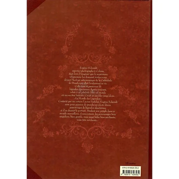 Livre Illustré Les Portraits de Légendes d'Alsace