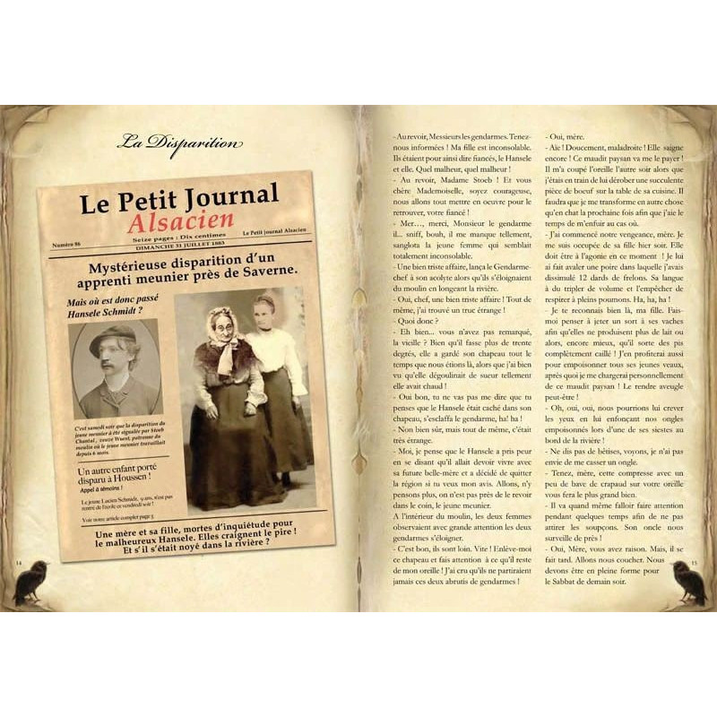 Illustriertes Buch Die Hexen des Elsass