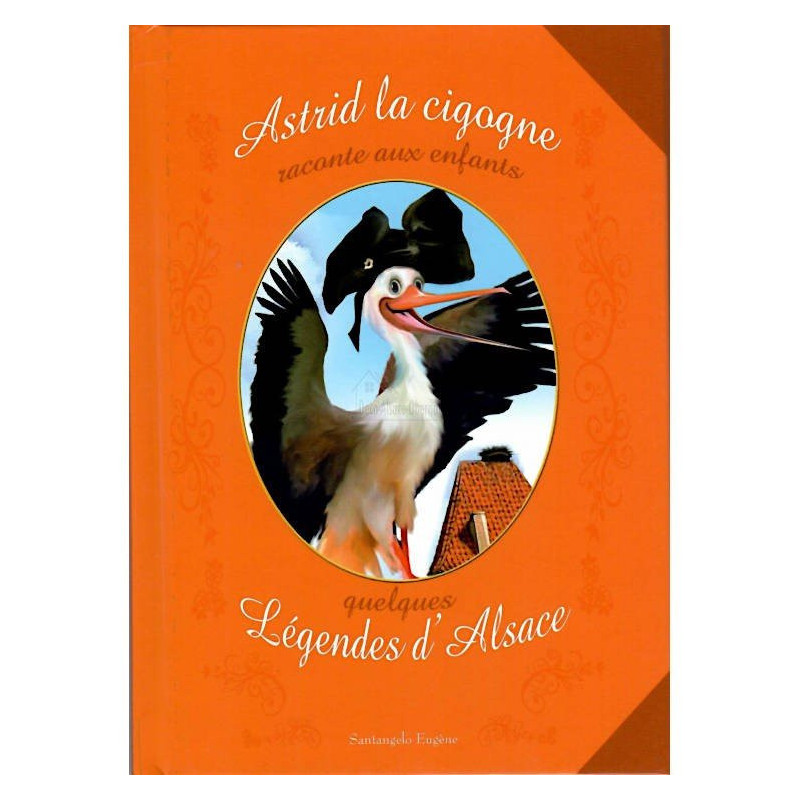Illustriertes Buch Astrid der Storch