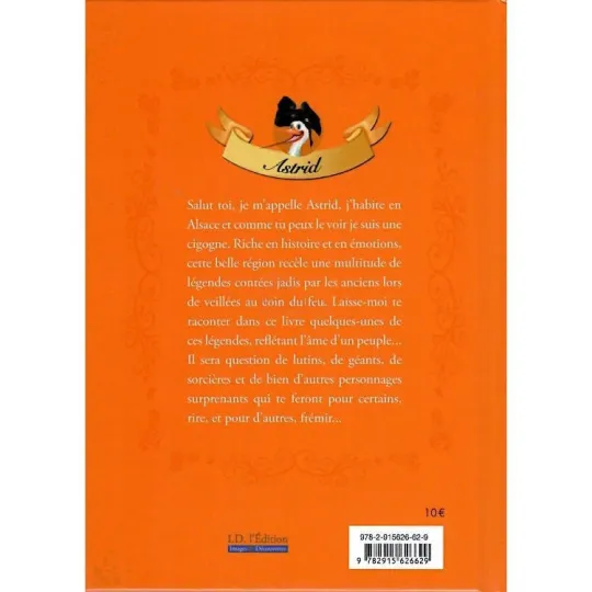 Geïllustreerd Boek Astrid de Ooievaar