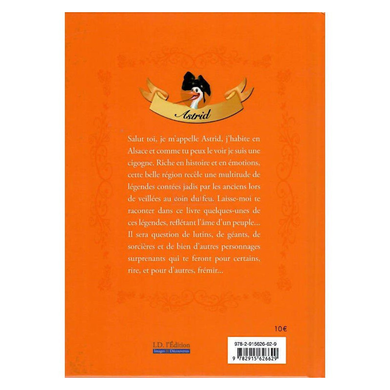Illustriertes Buch Astrid der Storch