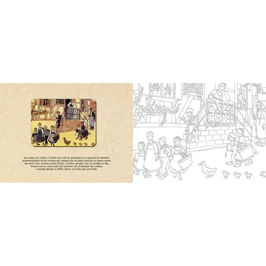 Illustriertes Buch Die Kinder des Elsass von Onkel Hansi