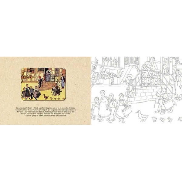 Illustriertes Buch Die Kinder des Elsass von Onkel Hansi