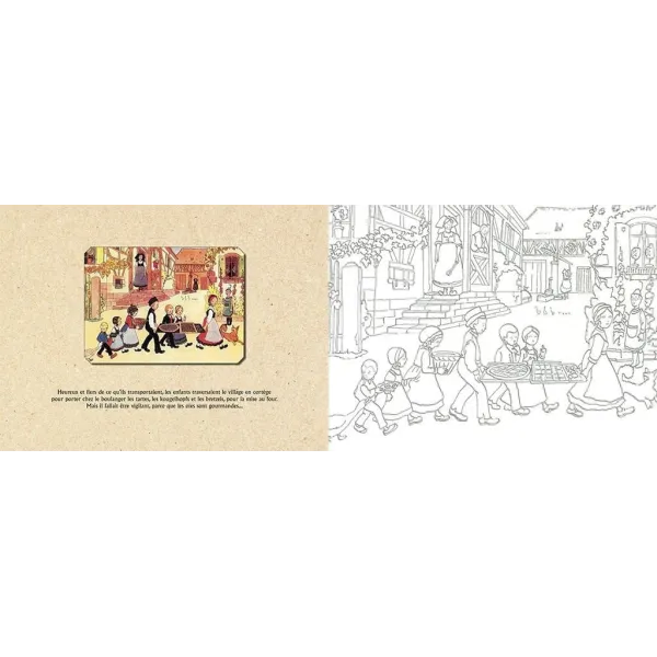 Illustrated Book Children of Alsace by Uncle Hansi