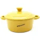 Cocotte de Cuisson moyenne en Céramique Jaune