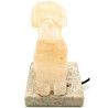 Himalayan Salt USB Lamp Sitting Dog