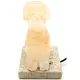 Lampe USB en Cristal de Sel de l’Himalaya Chien assis