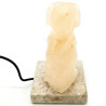 Himalayan Salt USB Lamp Sitting Dog