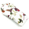 Glasses Case with Hummingbird Bird motif