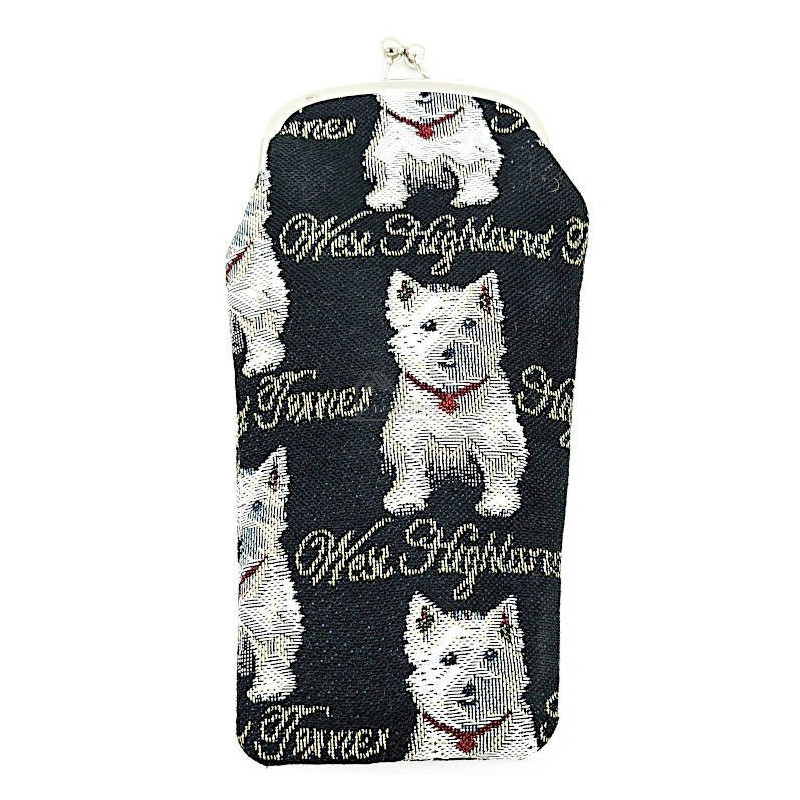 Westie Dog Glasses Case