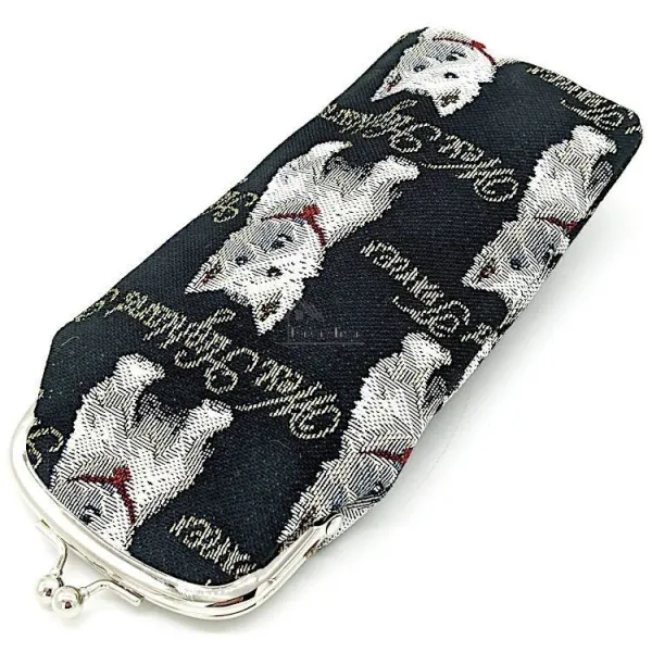 Étui à Lunettes motif Chien Westies