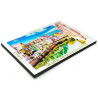 Decorative Magnet Colmar the Quai des Poissonniers silvered and glittering