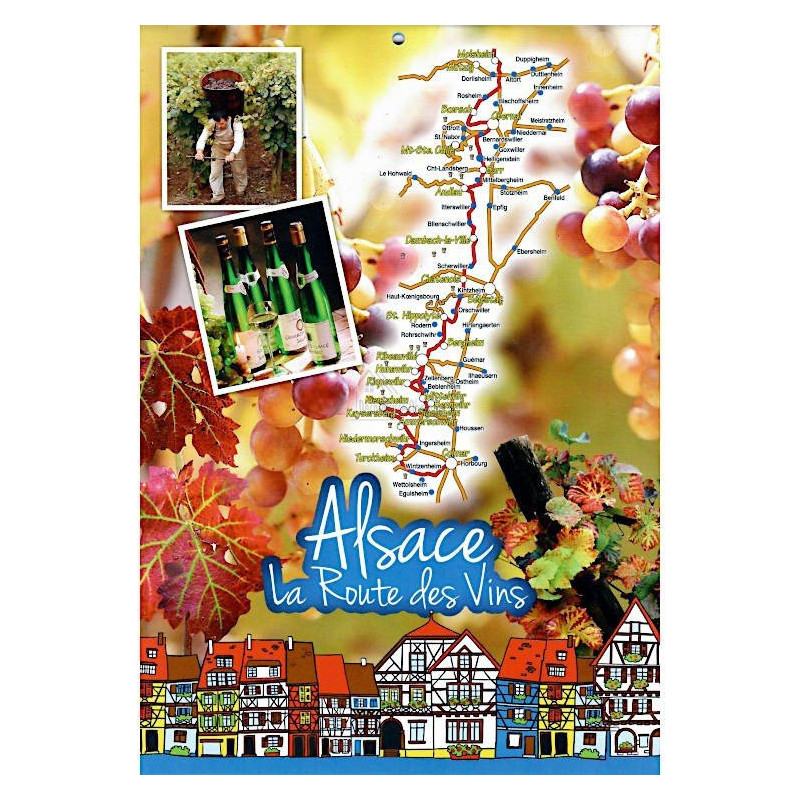 Calendrier les Villages d'Alsace 2023