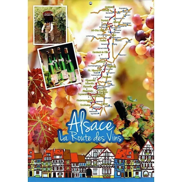 Calendrier les Villages d'Alsace 2023