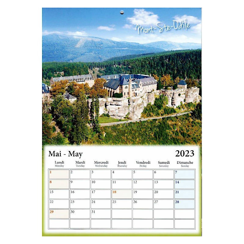 Kalender der elsässischen Dörfer 2023