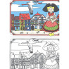 Cahier de Coloriage décors et Villages Alsaciens