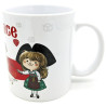 Ceramic Coffee Mug Alsatian Children Obernai