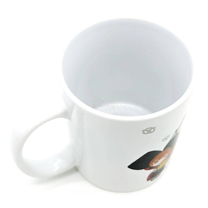Kaffeebecher aus Keramik mit elsässischen Kindern Obernai