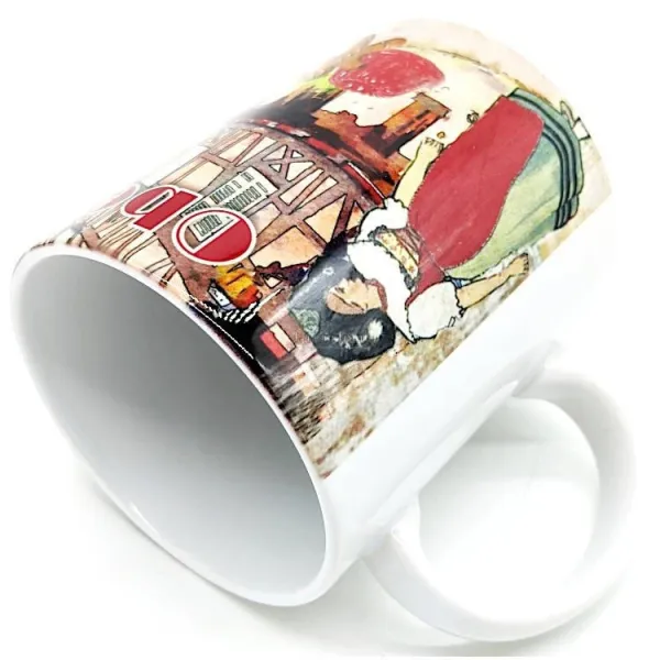 Mug à Café en Céramique Cigognes au Village Obernai