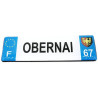 Decorative Magnet Obernai Signage Plate