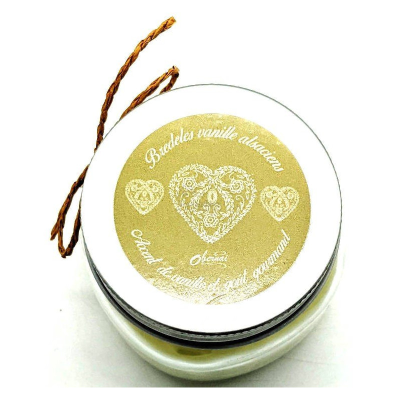 Bougie parfumée Bredele vanillées Alsaciens