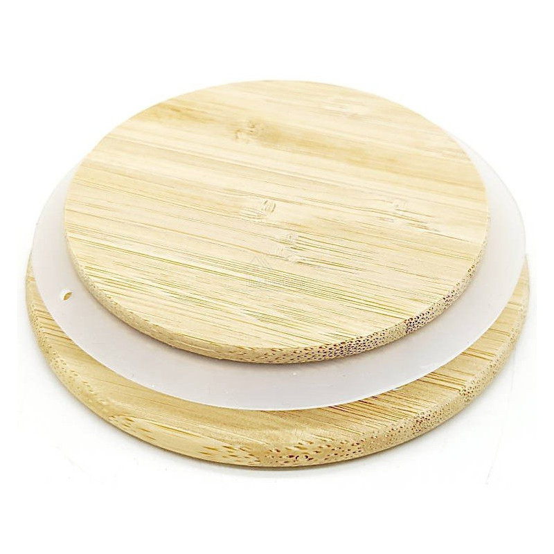 Keramiktopf Deckel Holz Dekor Mannele Bretzel Obernai