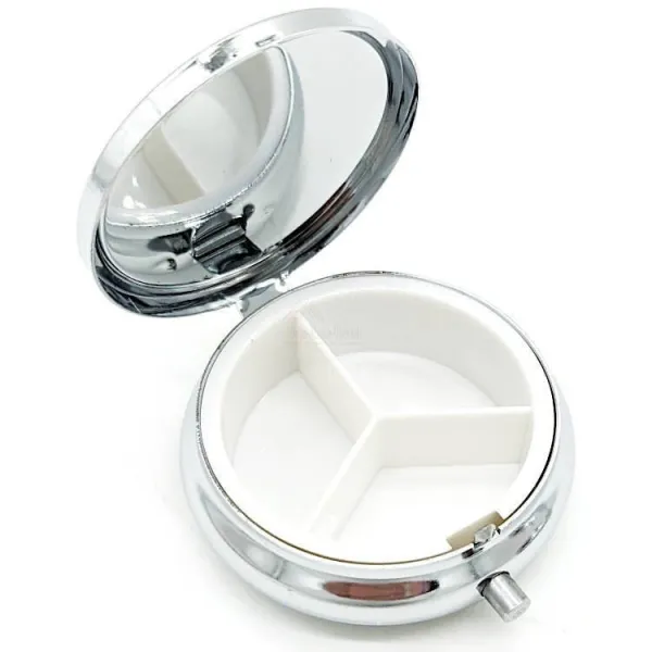 Pill box decorated with Decor Gourmet festivals and Obernai hearts