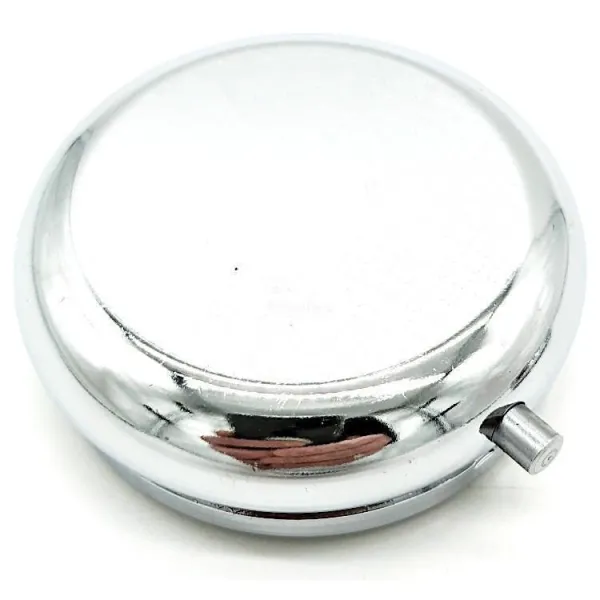 Pilulier ou Boite à Pilule décor Cigognes Alsace et Coeurs d'Obernai