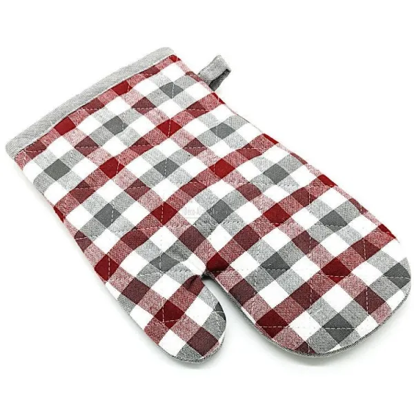 Kitchen Glove embroidered with the 3 Alsatians