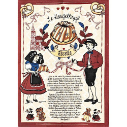 Alsatian Kougelhopf Recipe Kitchen Towel