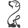 Sculpture abstraite Labrador en Fer