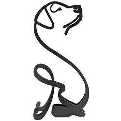 Abstrakte Skulptur Labrador aus Eisen