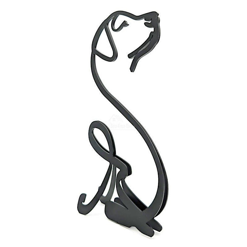 Abstract Sculpture Labrador in Iron