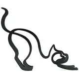 Abstract Sculpture Cat in Iron