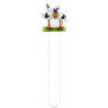 Plexiglass Bookmark Duo of Storks Heart Alsace