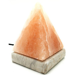 Himalayan Salt Crystal USB Pyramid Lamp