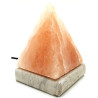 Himalayan Salt Crystal USB Pyramid Lamp