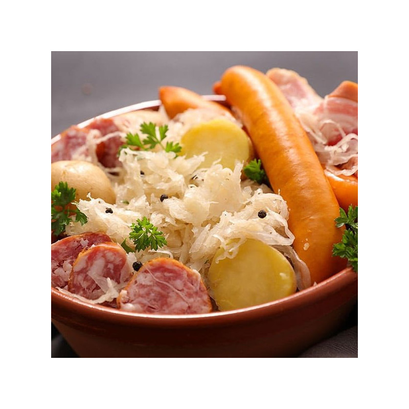 Choucroute Garnie Alsacienne au Riesling 750 gr