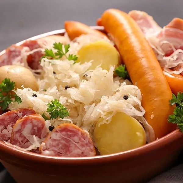 Choucroute Garnie Alsacienne au Riesling 750 gr