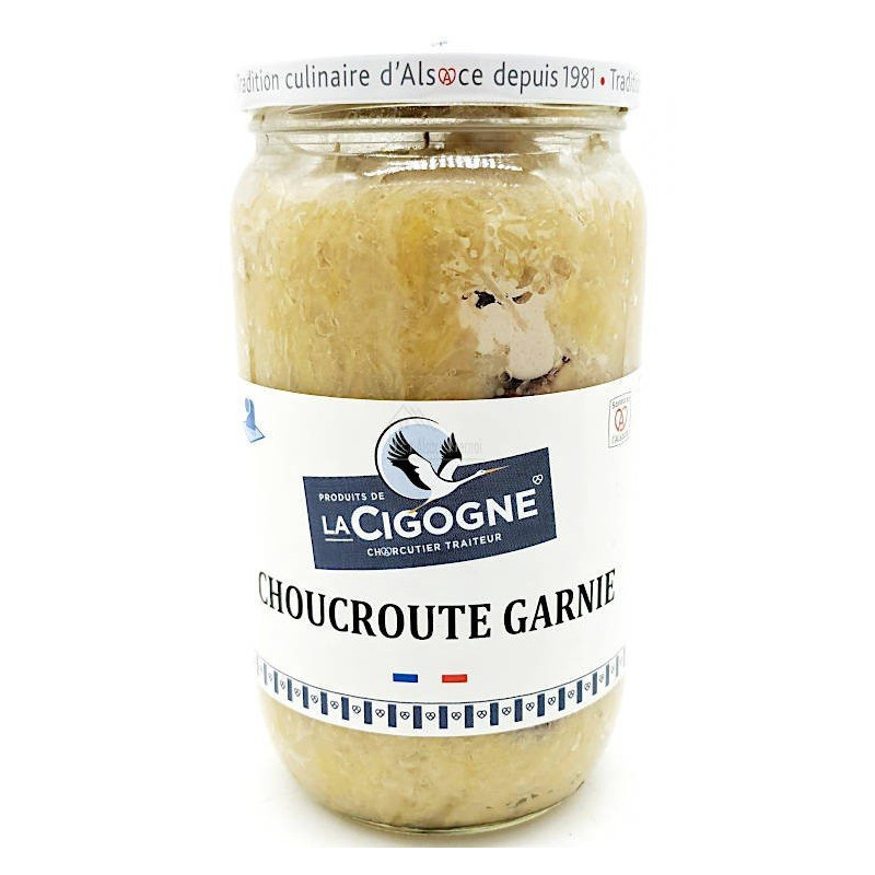 Choucroute Garnie Alsacienne au Riesling 750 gr