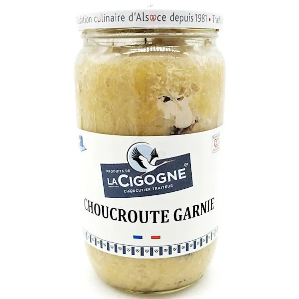 Choucroute Garnie Alsacienne au Riesling 750 gr