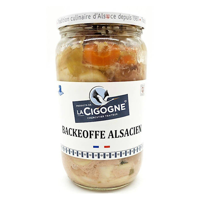 Baeckeoffe Alsacien aux 3 viandes 750 gr