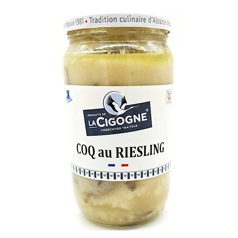 Coq au Riesling Alsacien 750 gr